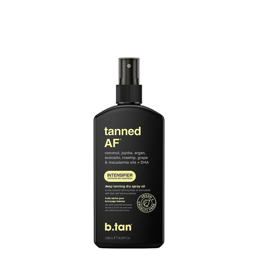B.Tan Tanned AF tanning oil