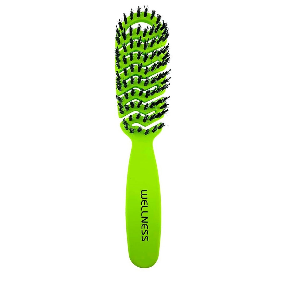 Wellness Premium Hair Brush Green