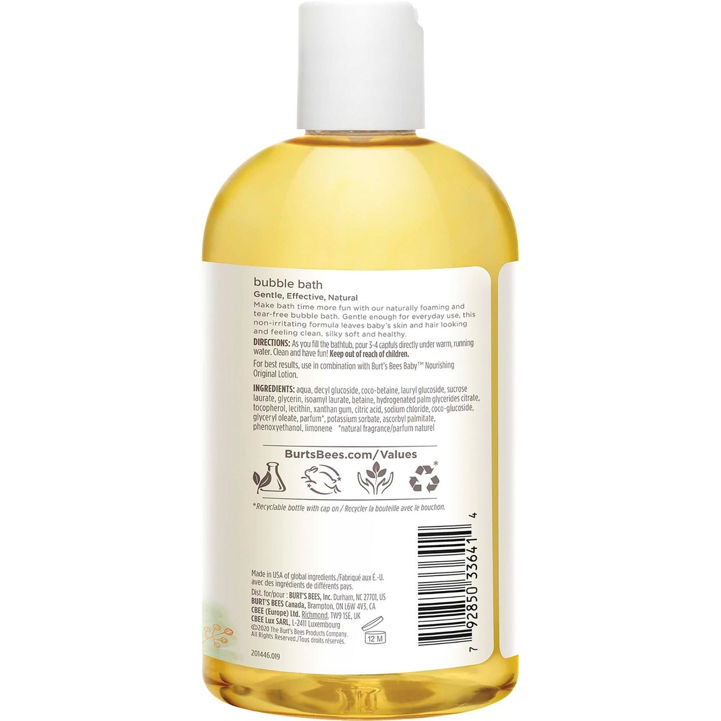 Burt's Bees Baby Bee Bubble Bath