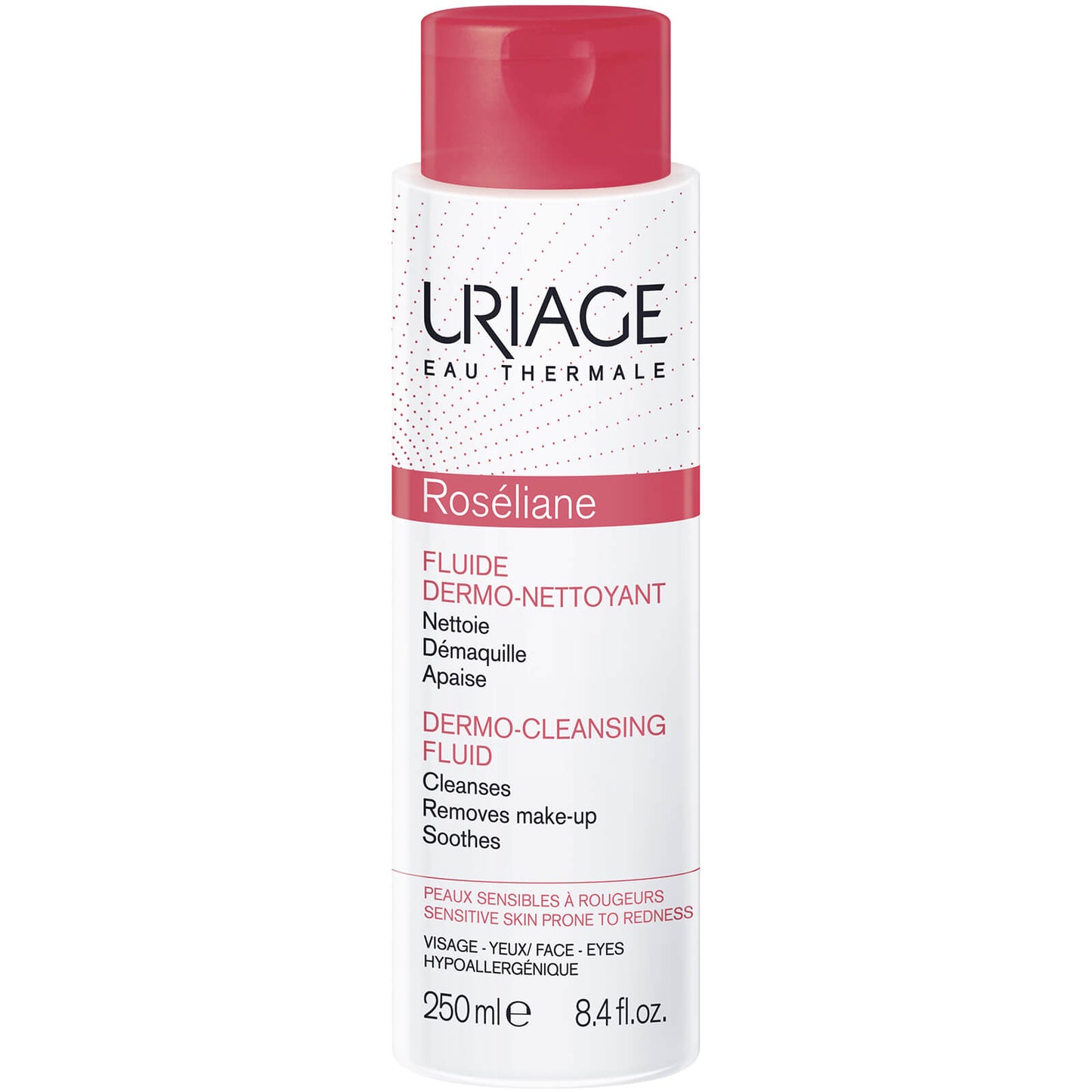 Uriage Roséliane Anti-Redness Dermo-Cleansing Fluid 250ml