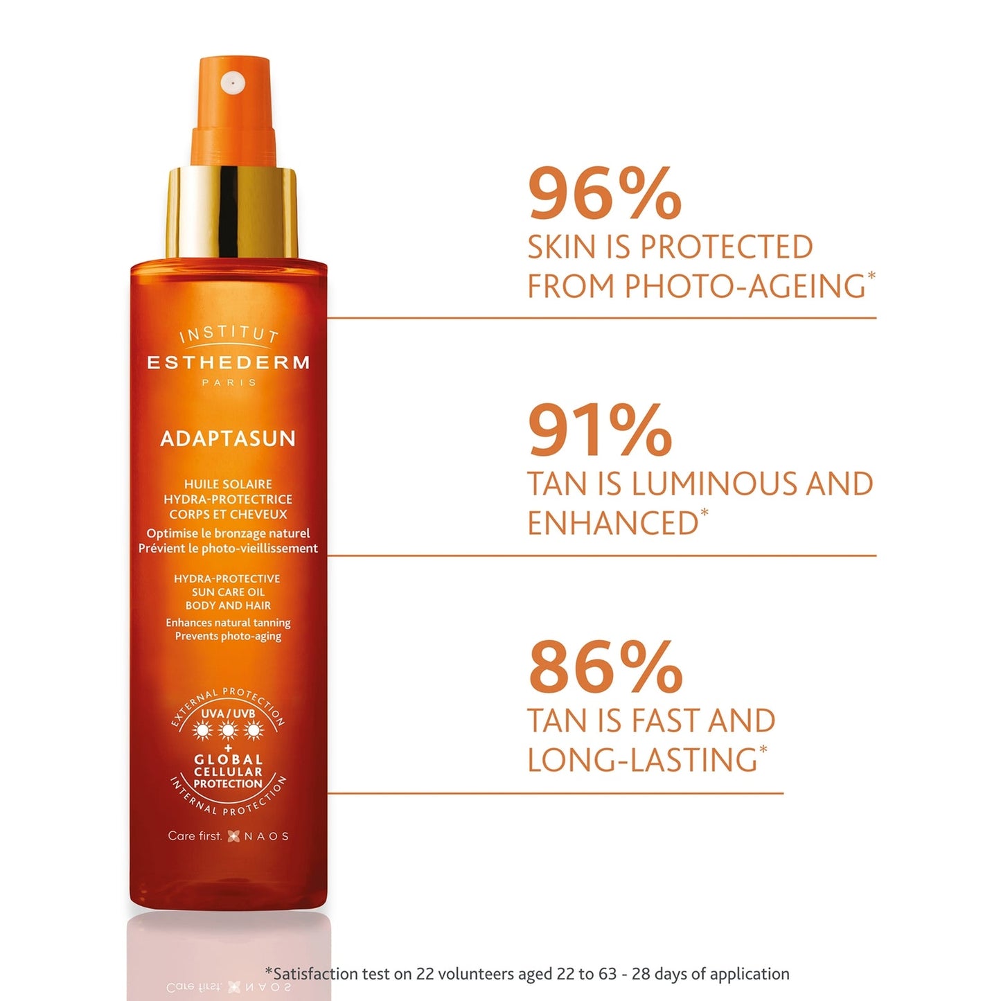 Institut Esthederm Adaptasun Hair and Body High Sun Protection Oil 150ml
