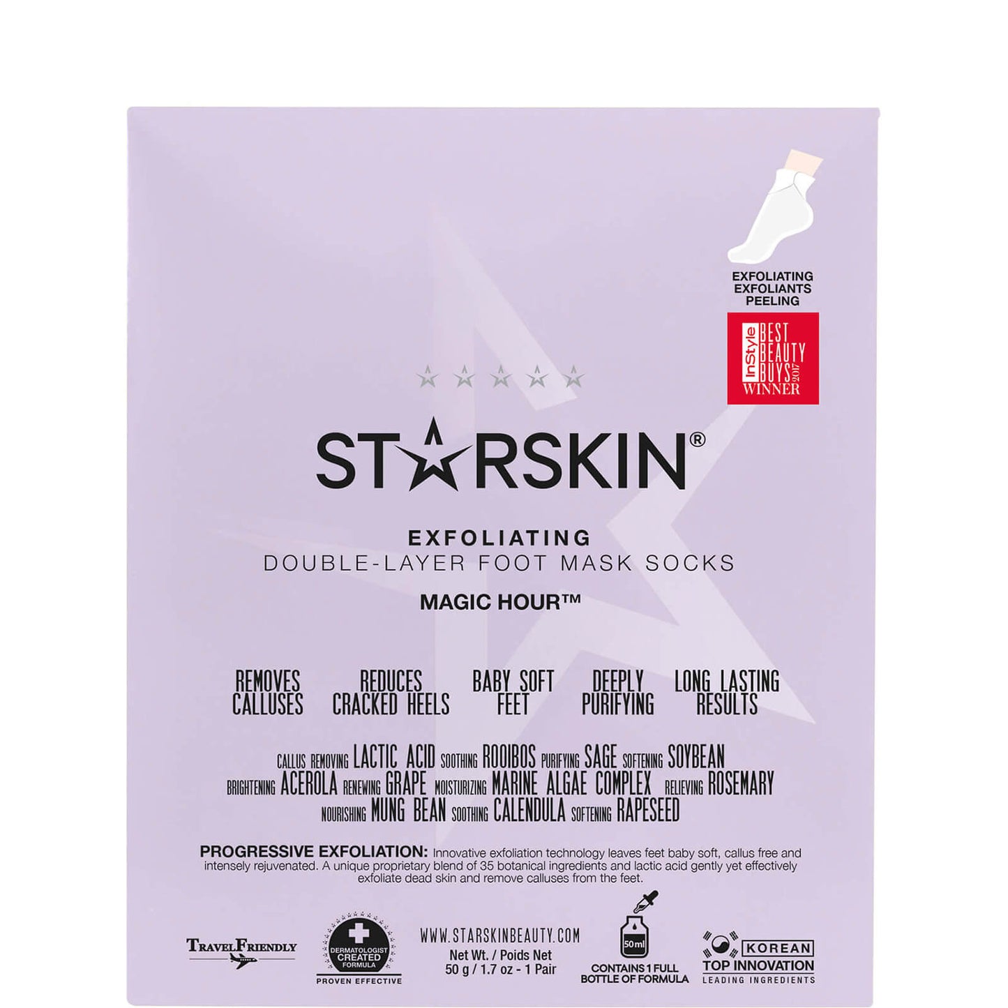 STARSKIN ® Magic Hour™ Exfoliating Double-Layer Foot