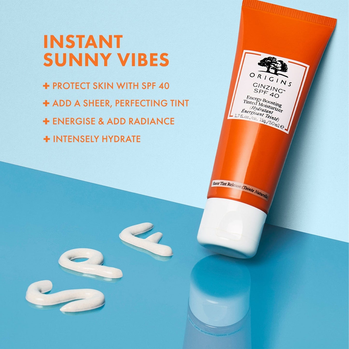 Origins GinZing™ GinZing SPF40 Energy-Boosting Tinted Moisturizer