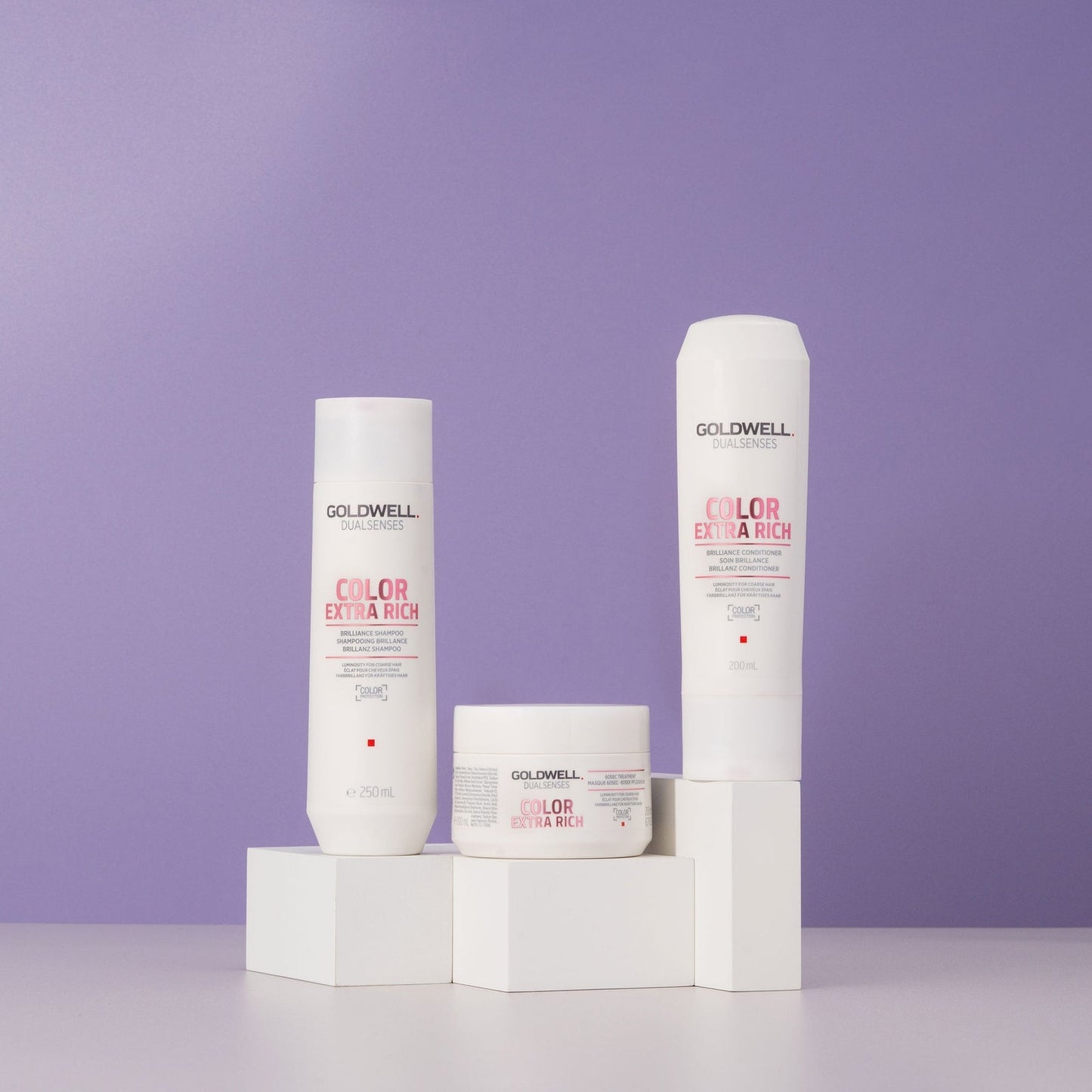 Goldwell Dualsenses Color Extra Rich Brilliance Shampoo, Anti-Colour Fading For Thick, Coarse Hair 250ml