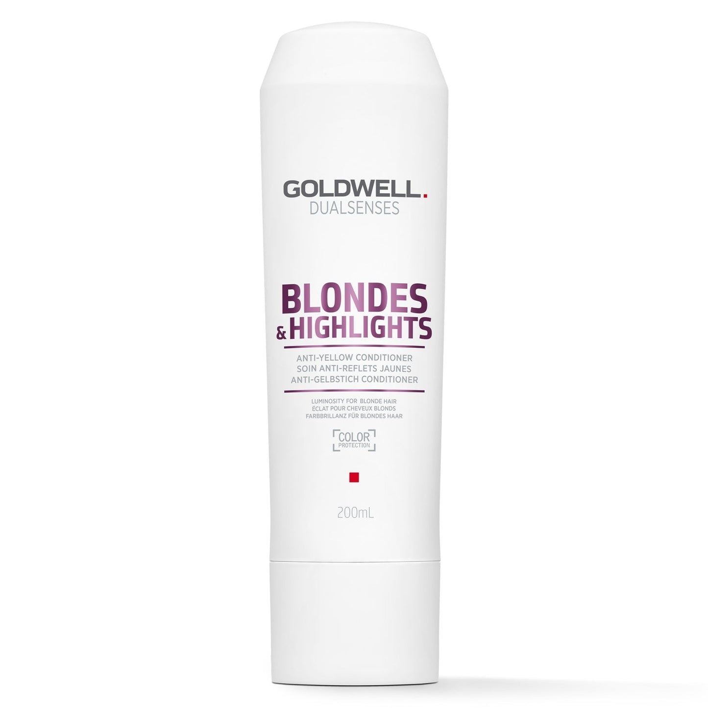 Goldwell Dualsenses Blonde And Highlights Anti-Yellow Conditioner, For Luminosity & Neutralising Unwanted Yellow Tones 200ml