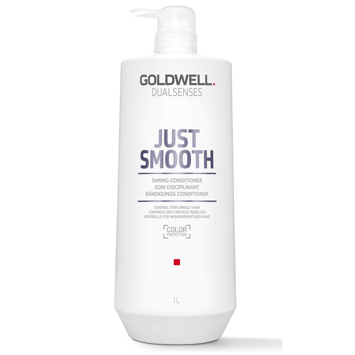 Goldwell Dualsenses Just Smooth Taming Conditioner, For Smoothing Unruly, Frizzy Hair 1000ml (Worth £83.25)