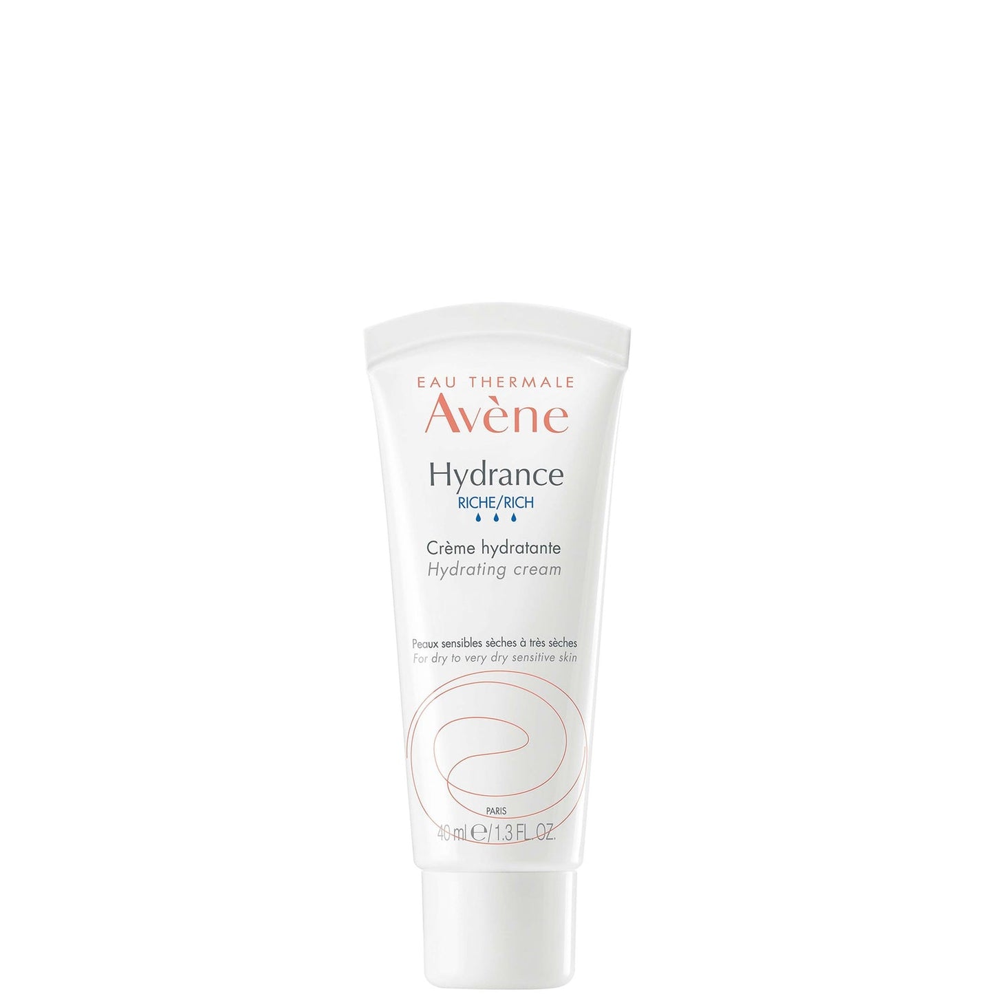 Avène Hydrance Rich Hydrating Cream Moisturiser for Dehydrated Skin 40ml