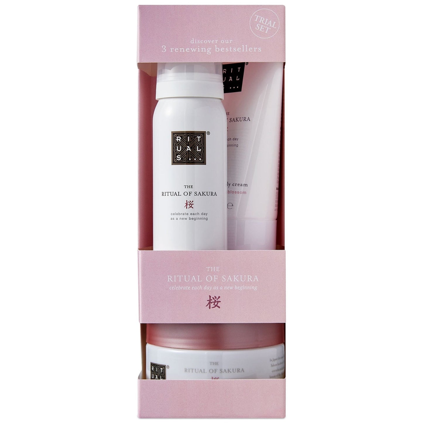 Rituals The Ritual of Sakura Floral Cherry Blossom & Rice Milk Mini Bath and Body Set