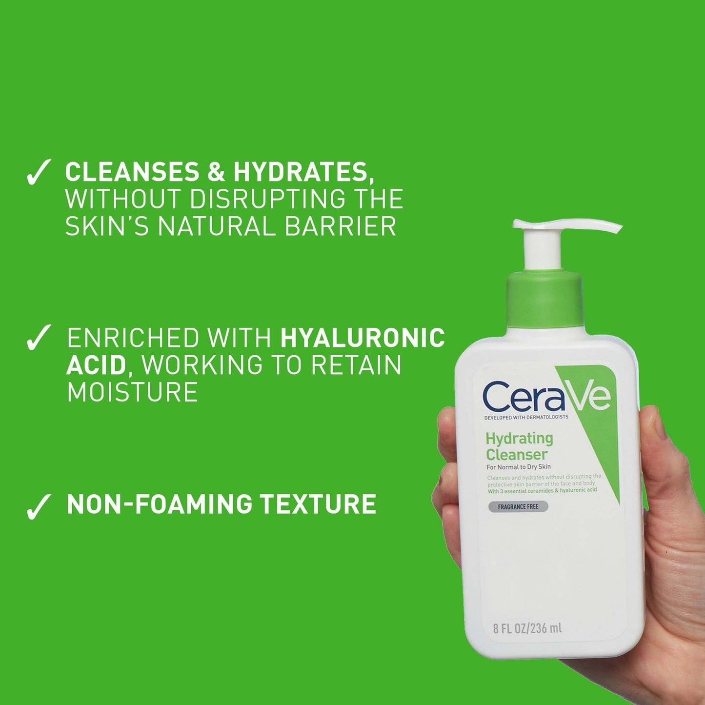 CeraVe Hydrating Double Cleansing Duo