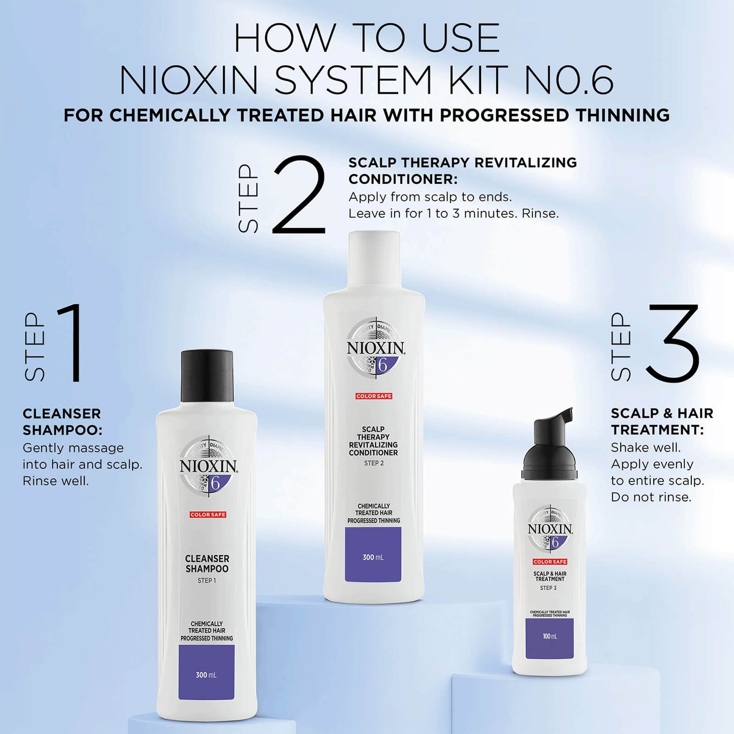 Nioxin System 6 Scalp & Hair Treatment