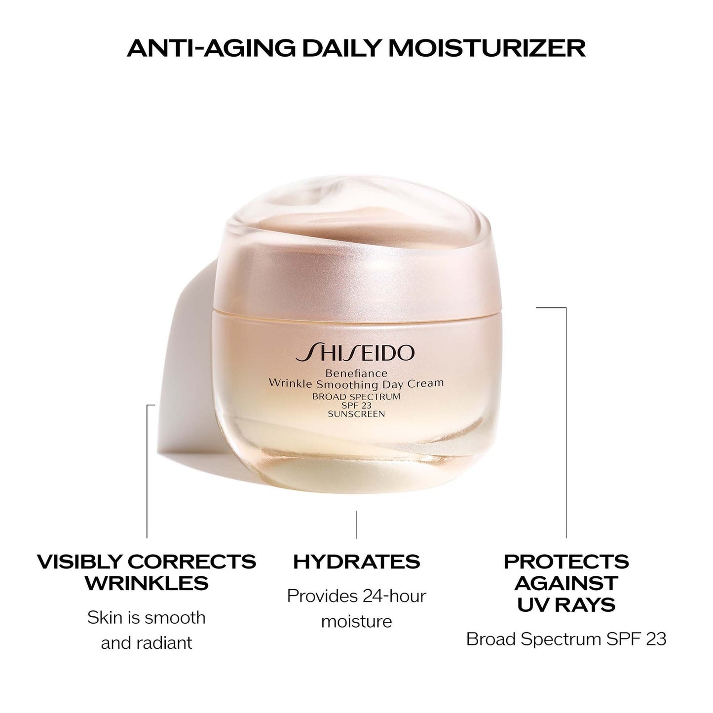 Shiseido Benefiance Wrinkle Smoothing SPF25 Day Cream 50ml