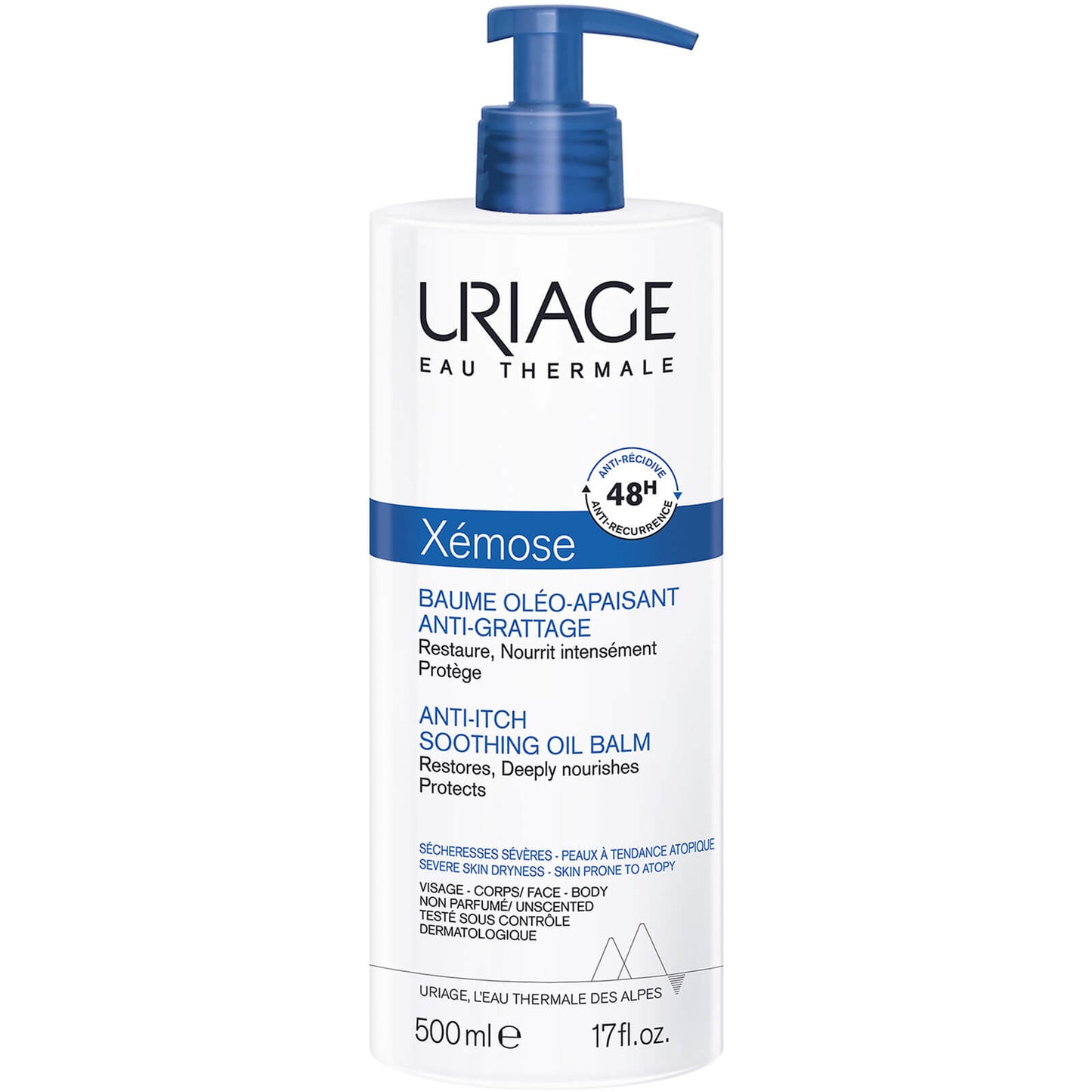 Uriage Xémose Anti-Itch Soothing Oil Balm 500ml
