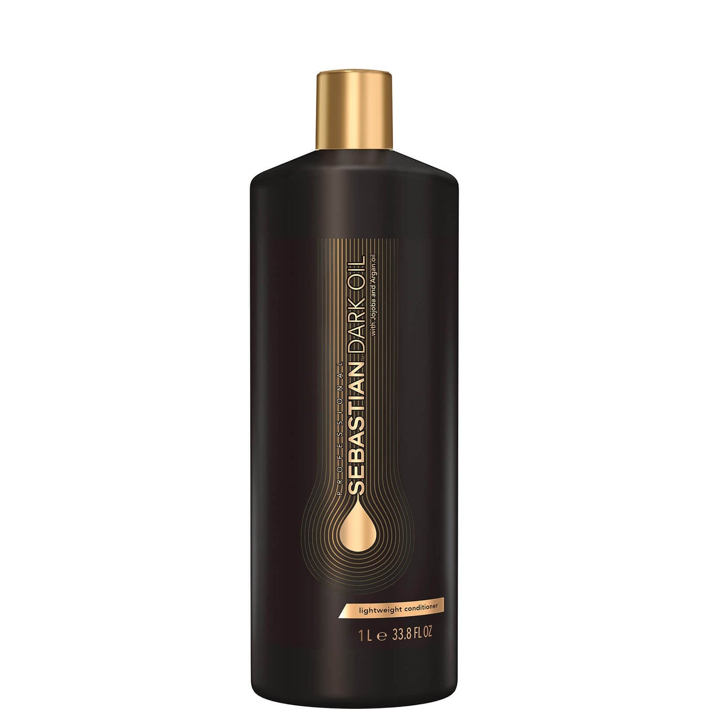 Sebastian Professional Dark Oil Lightweight Conditioner for Smooth Shiny Hair 1000ml