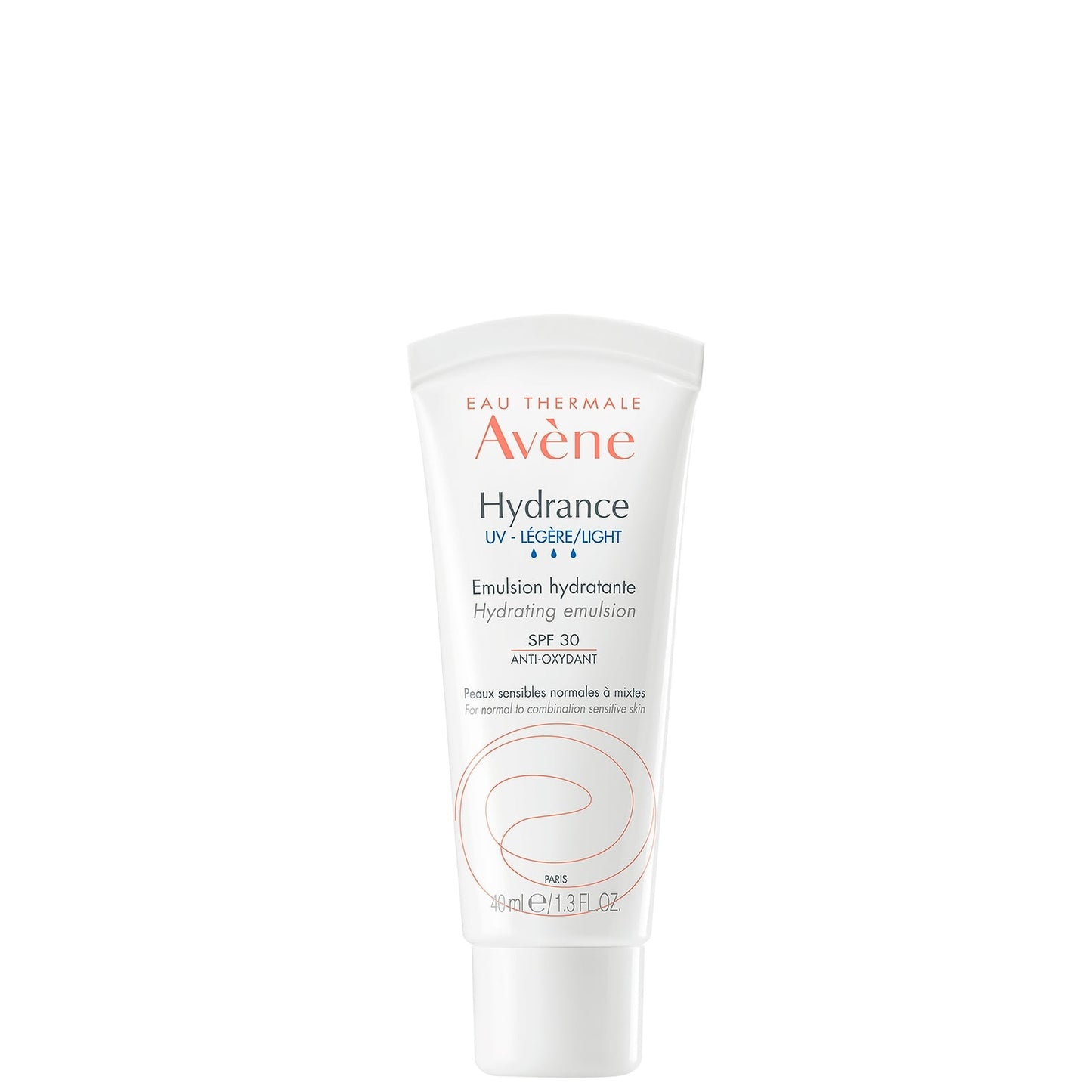 Avène Hydrance Light-UV Hydrating Emulsion SPF 30 Moisturiser for Dehydrated Skin 40ml