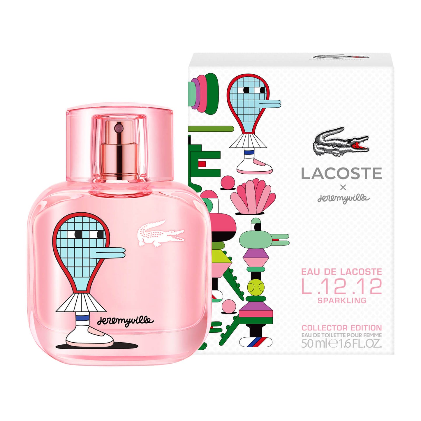 LACOSTE L.12.12 Pour Elle Sparkling x Jeremyville Eau de Toilette 50ml