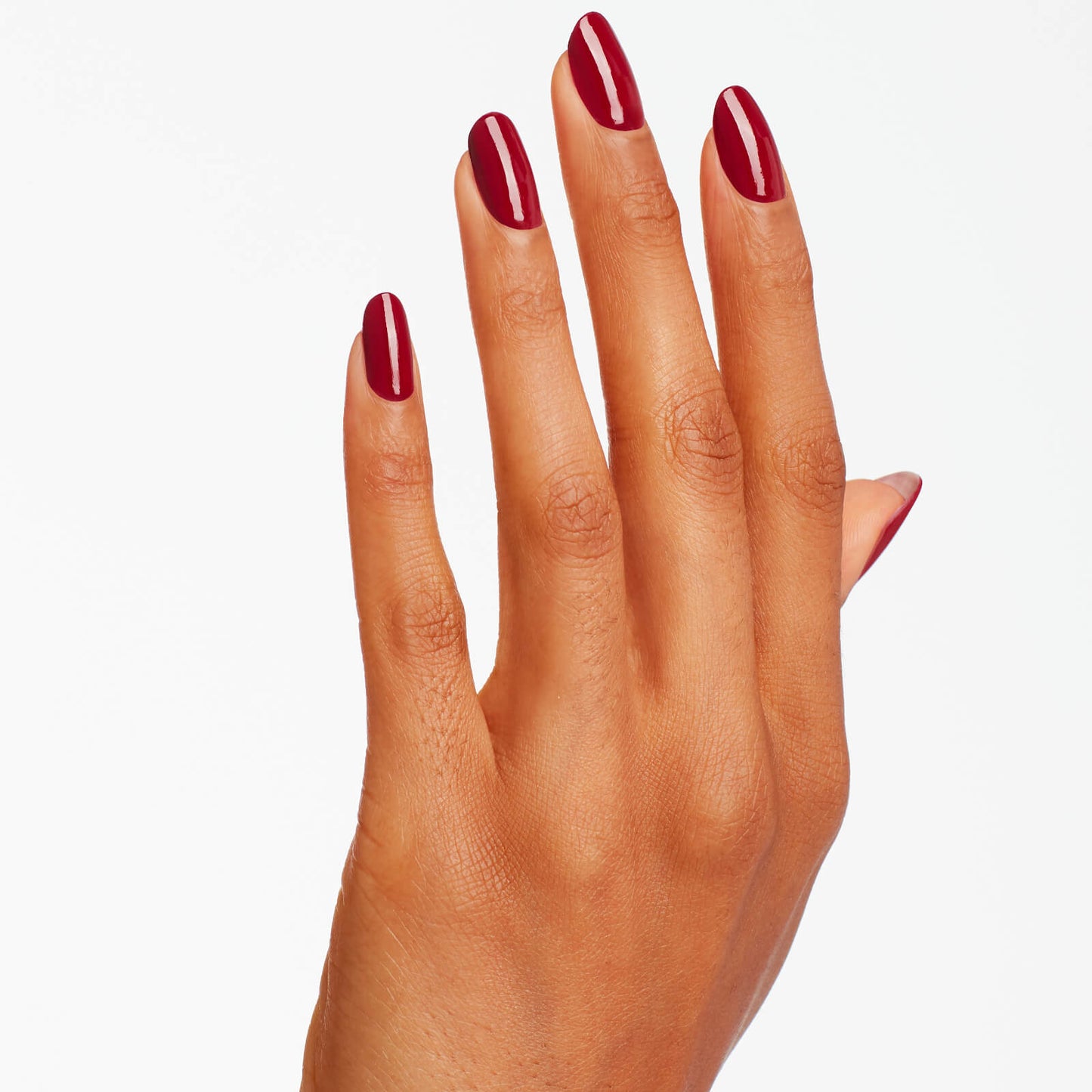 OPI Nail Lacquer Dark Red Nail Polish - Malaga Wine 15ml