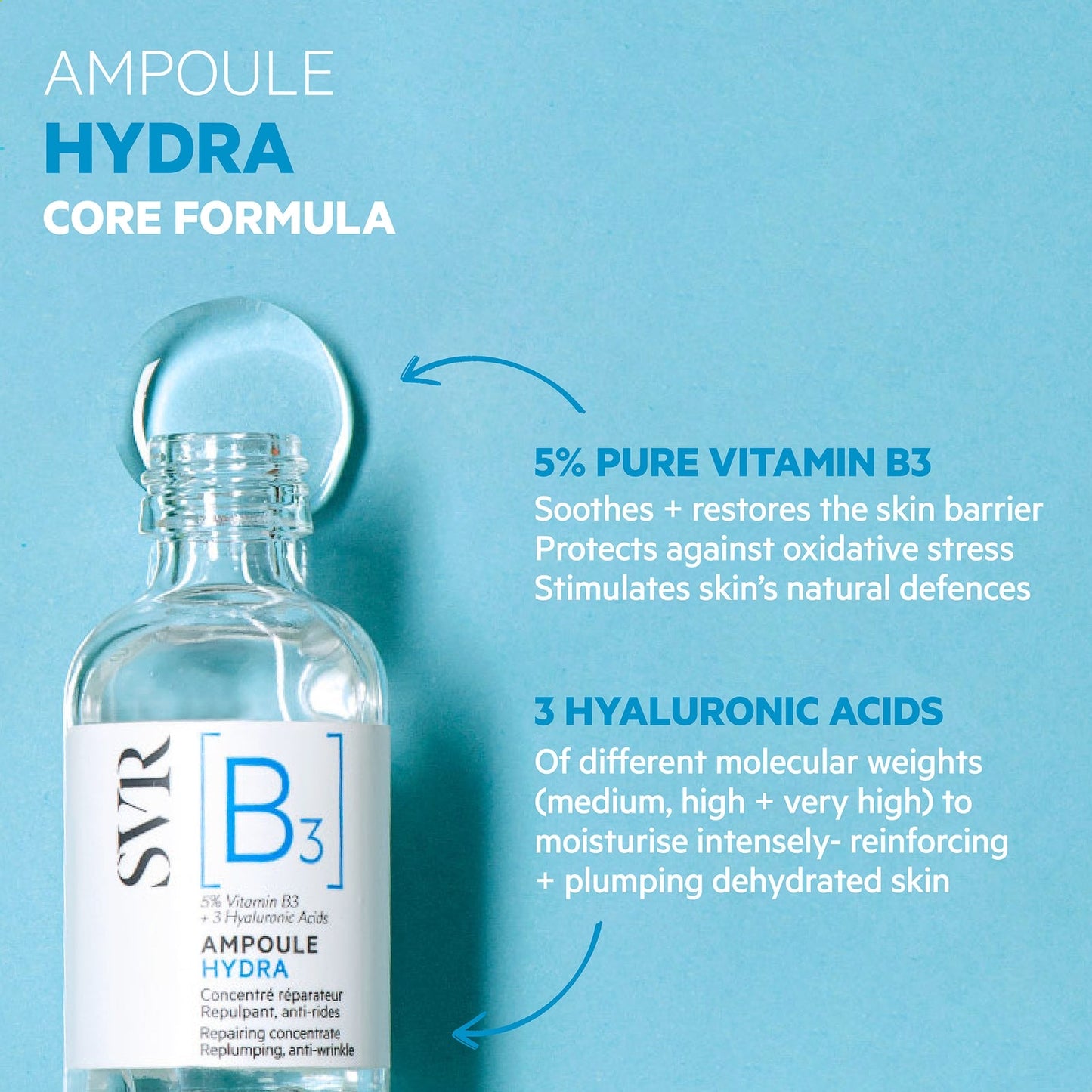 SVR Ampoule Hydra [B3] - 30ml