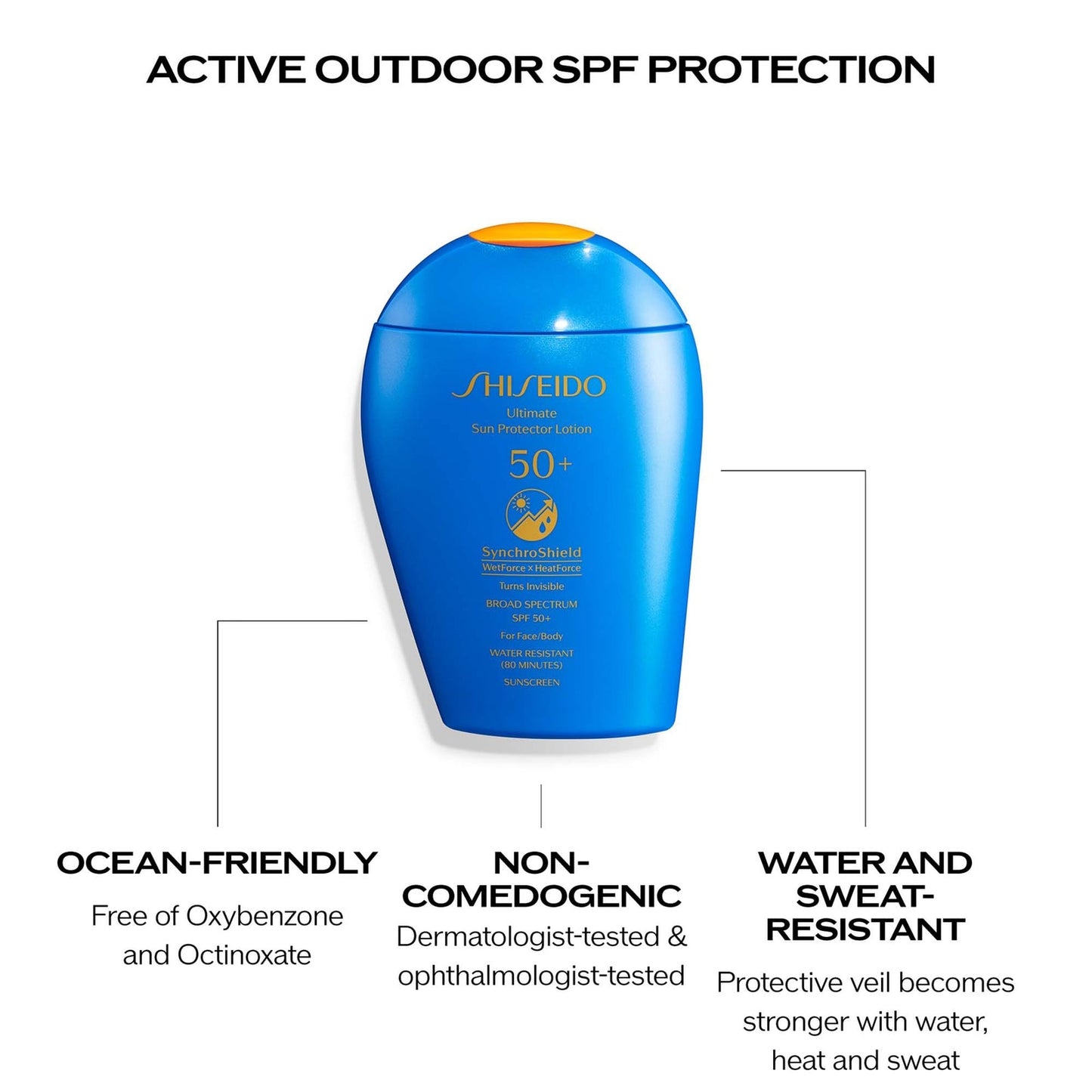 Shiseido Expert Sun Protector Gezichts- en Bodylotion SPF50+