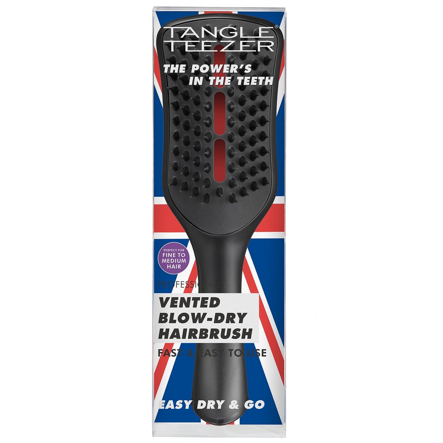 Tangle Teezer The Original Easy Dry & Go Jet Black