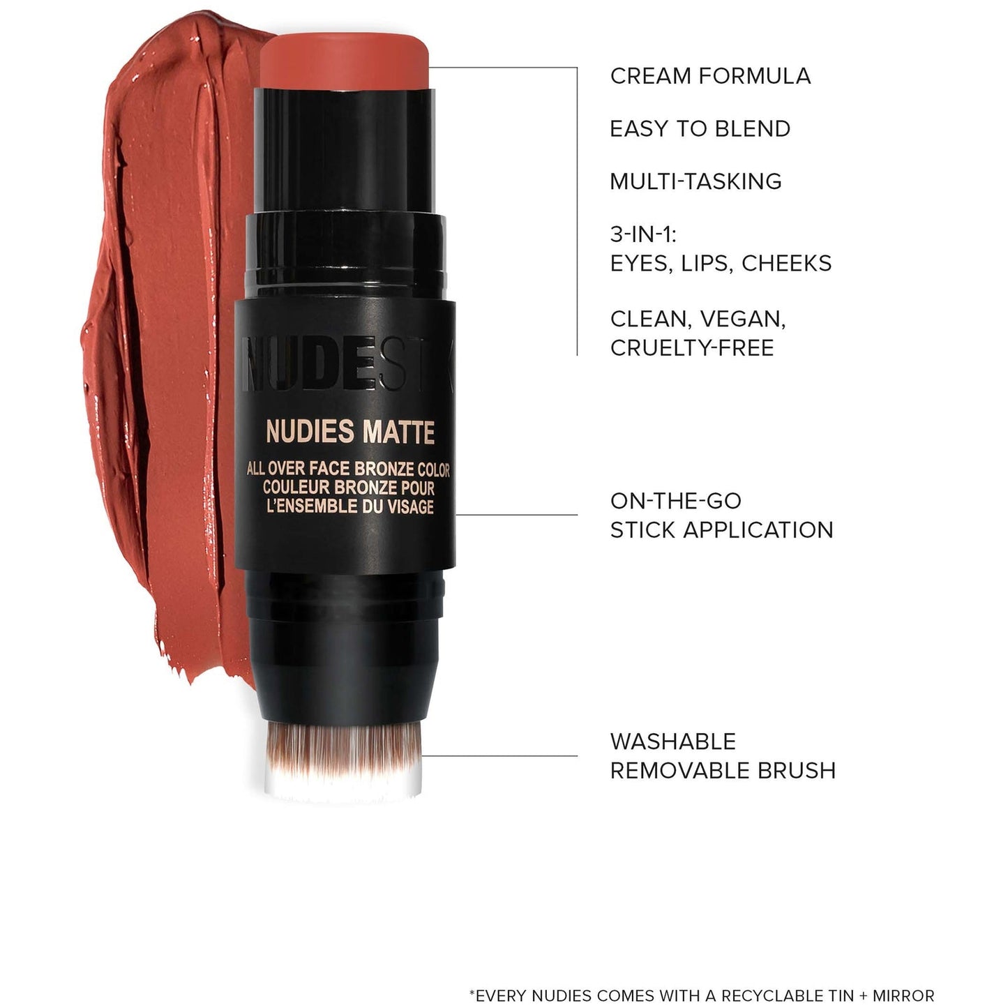 Nudestix NUDIES All Over Face Matte Blush