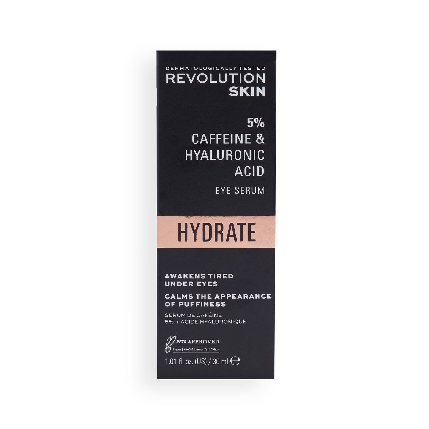 Revolution Skincare Hydrate 5% Caffeine Solution + Hyaluronic Acid Targeted Under Eye Serum