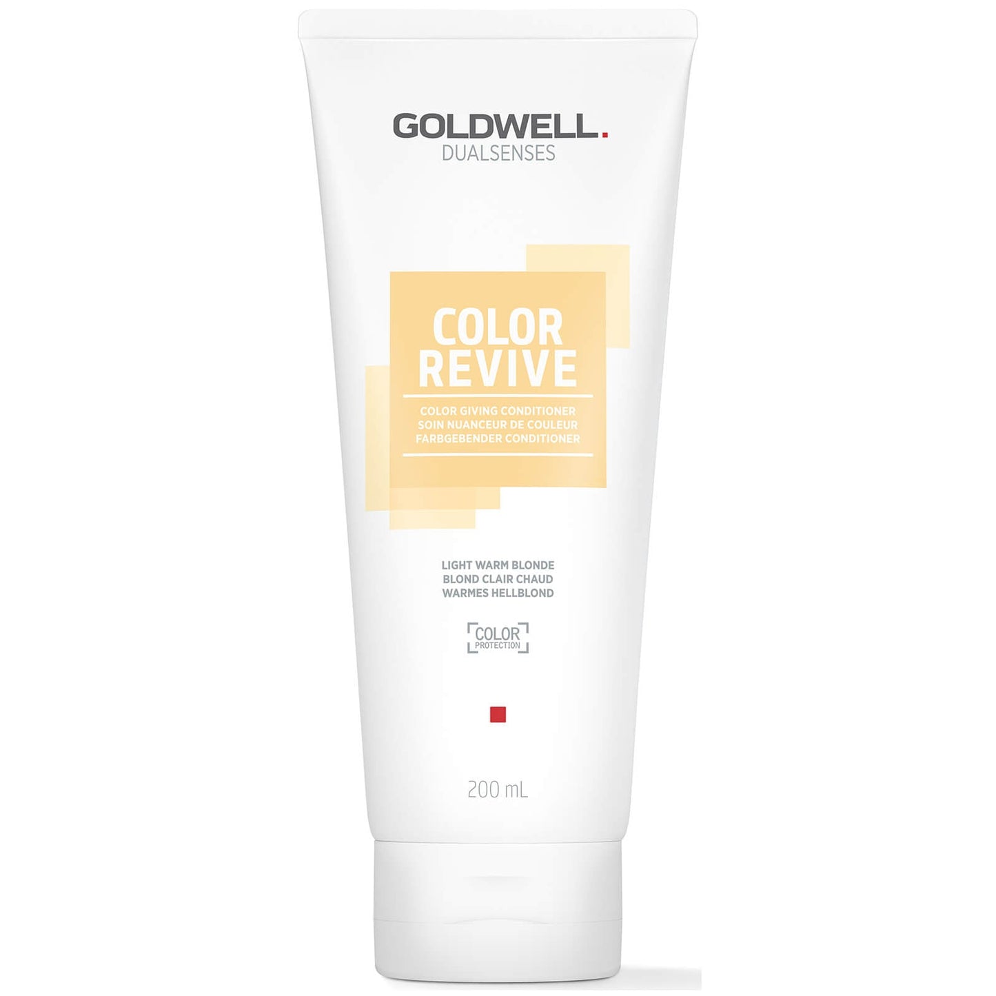Goldwell Dualsenses Color Revive Color Giving Conditioner To Refresh And Intensify Hair Colour, Light Warm Blonde 200ml