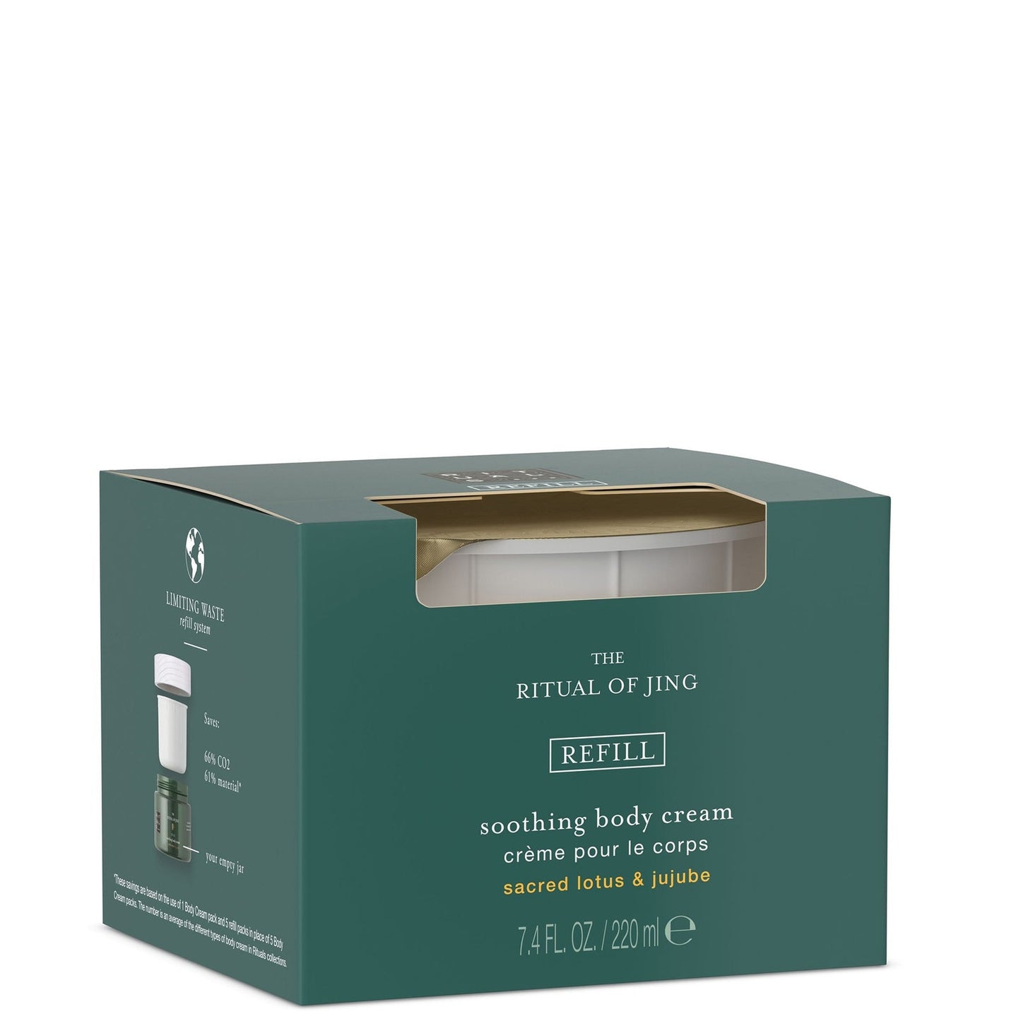 Rituals The Ritual of Jing Subtle Floral Lotus & Jujube Moisturising Body Cream Refill 220ml