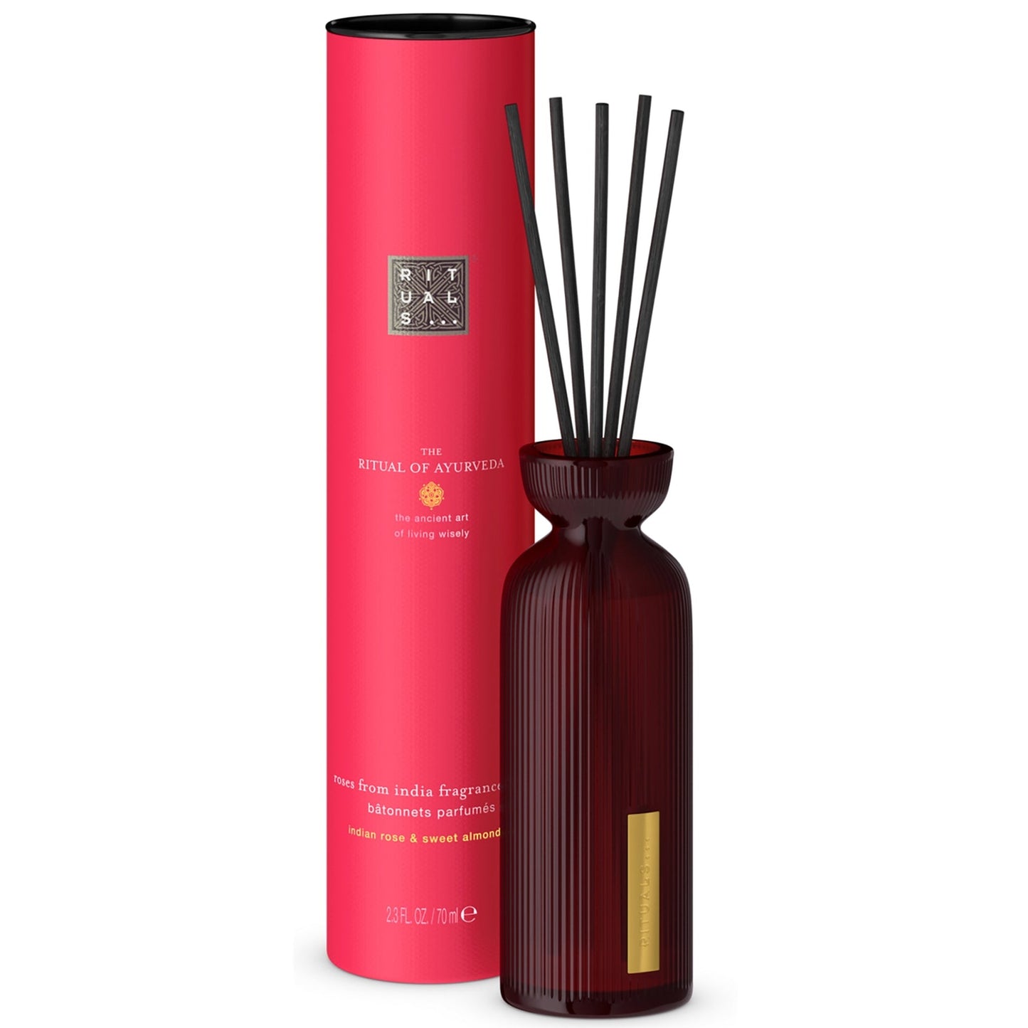 Rituals The Ritual of Ayurveda Sweet Almond & Indian Rose Mini Reed Diffuser 70ml