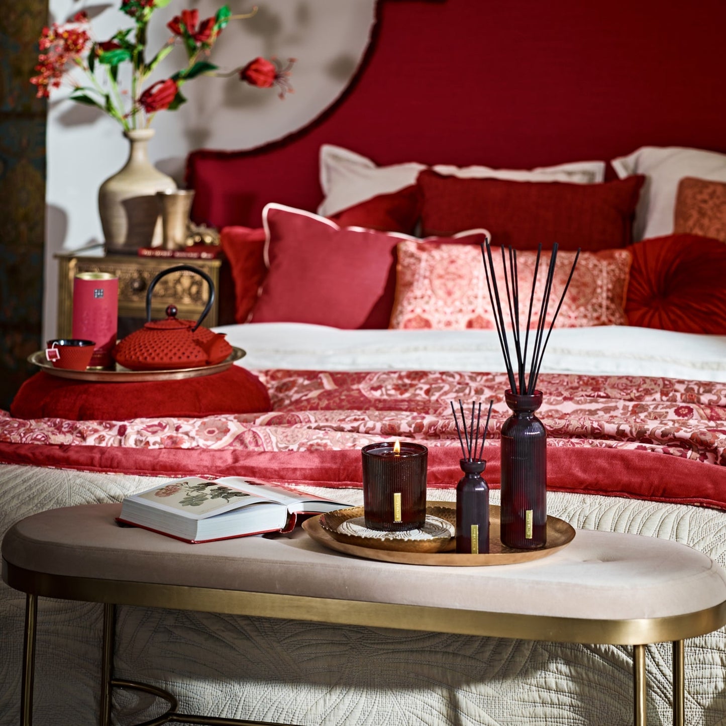 Rituals The Ritual of Ayurveda Sweet Almond & Indian Rose Mini Reed Diffuser 70ml