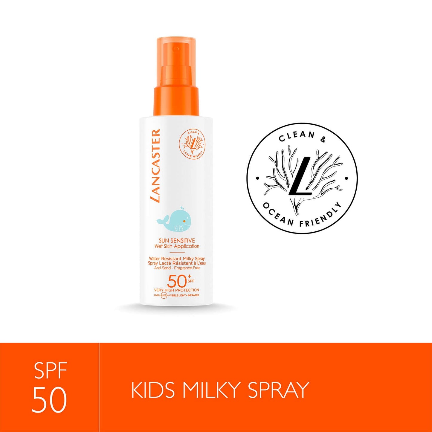 Lancaster Sun Care Kids Water Resistant Milky Spray SPF50
