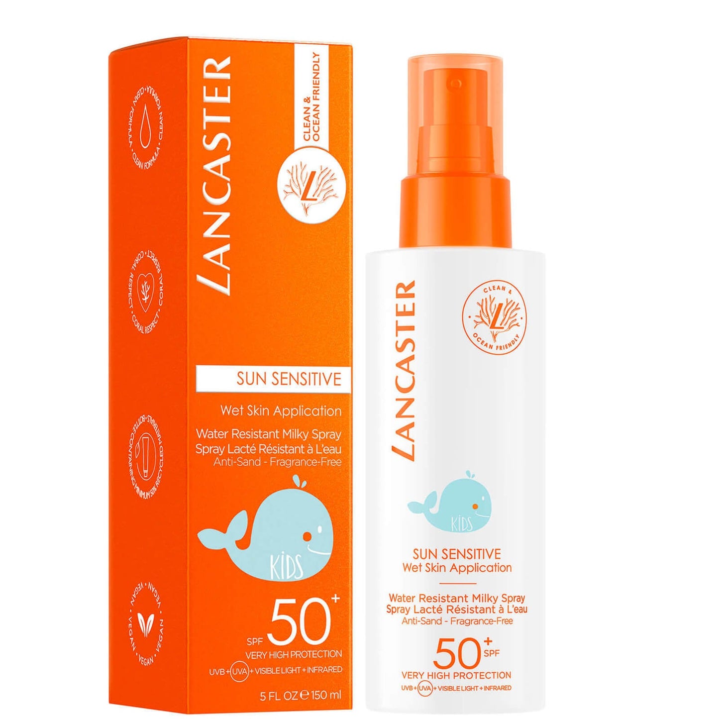 Lancaster Sun Care Kids Water Resistant Milky Spray SPF50