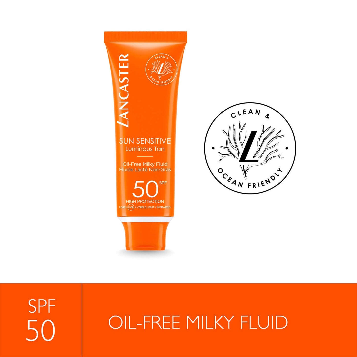Lancaster Sun Care Oil-Free Milky Fluid SPF50