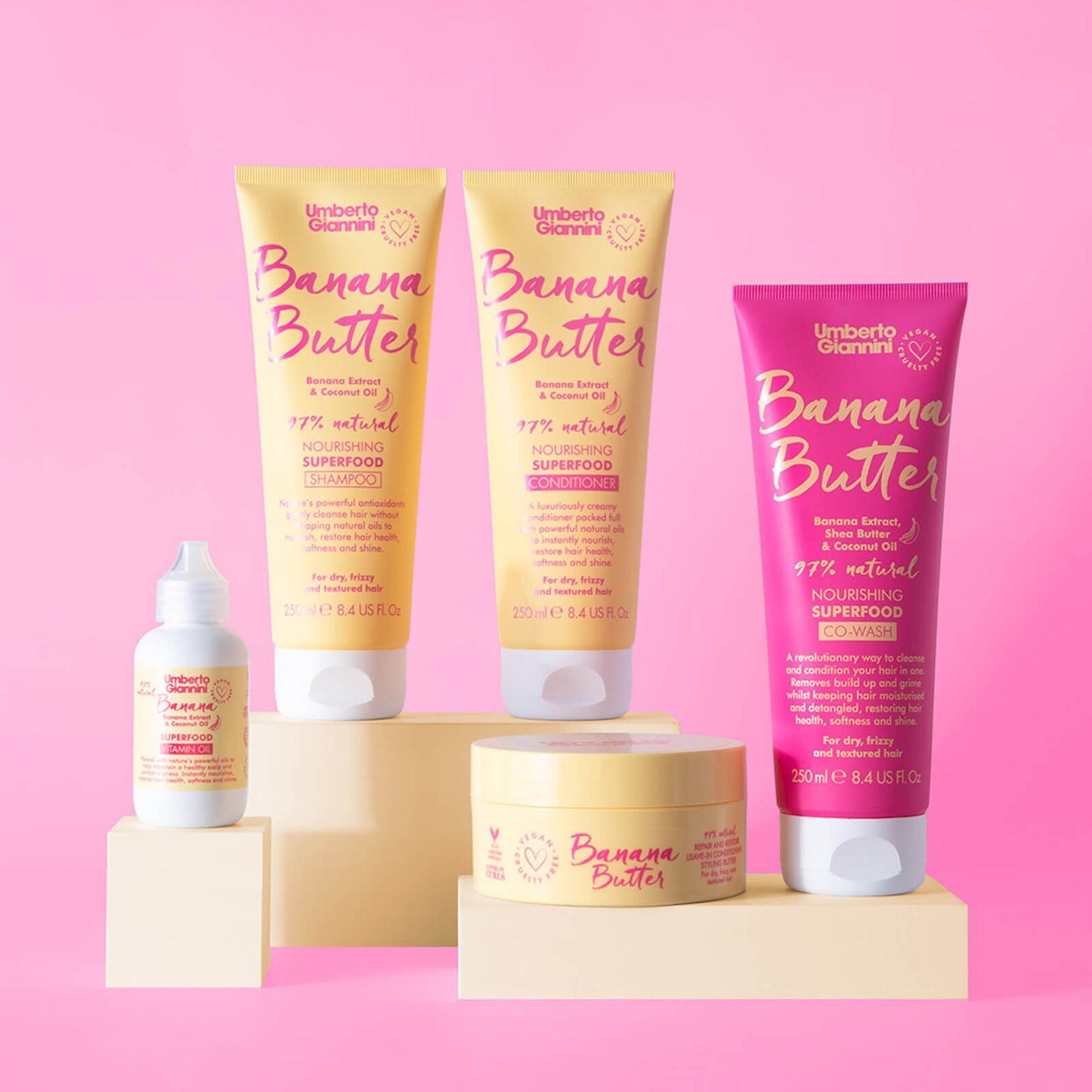 Umberto Giannini Banana Butter Shampoo