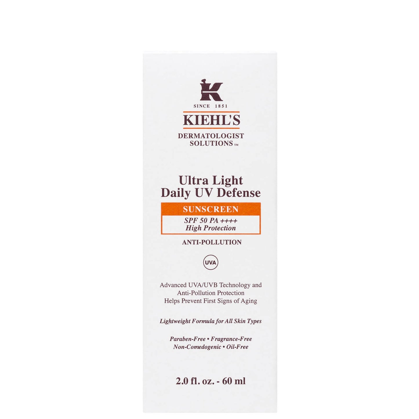 Kiehl’s Ultra Light Daily UV Defense SPF50