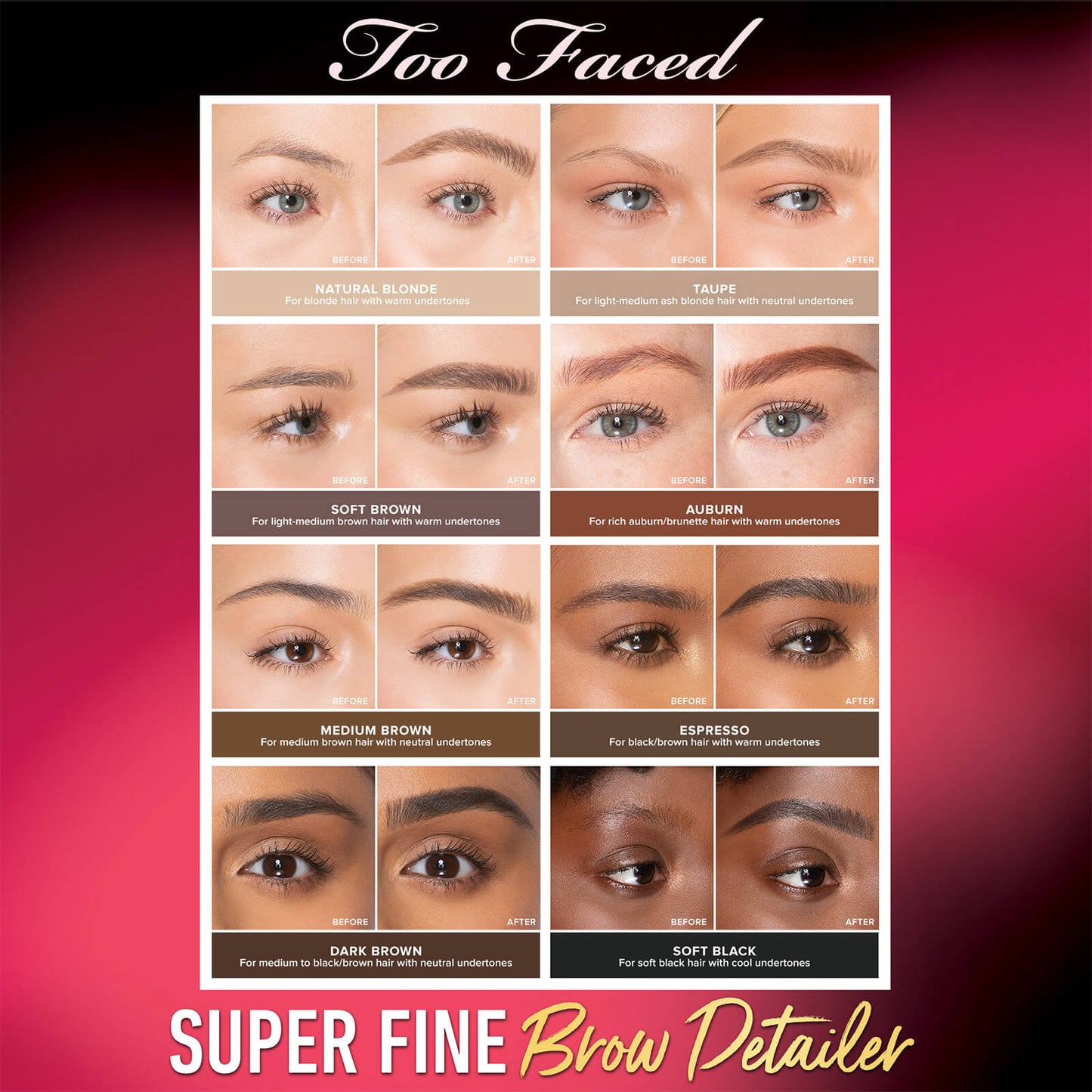 Too Faced Super Fine Brow Detailer