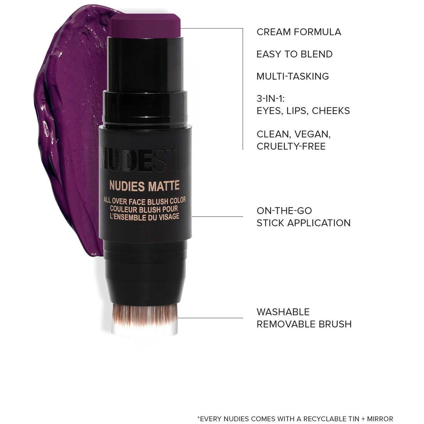 Nudestix NUDIES All Over Face Matte Blush