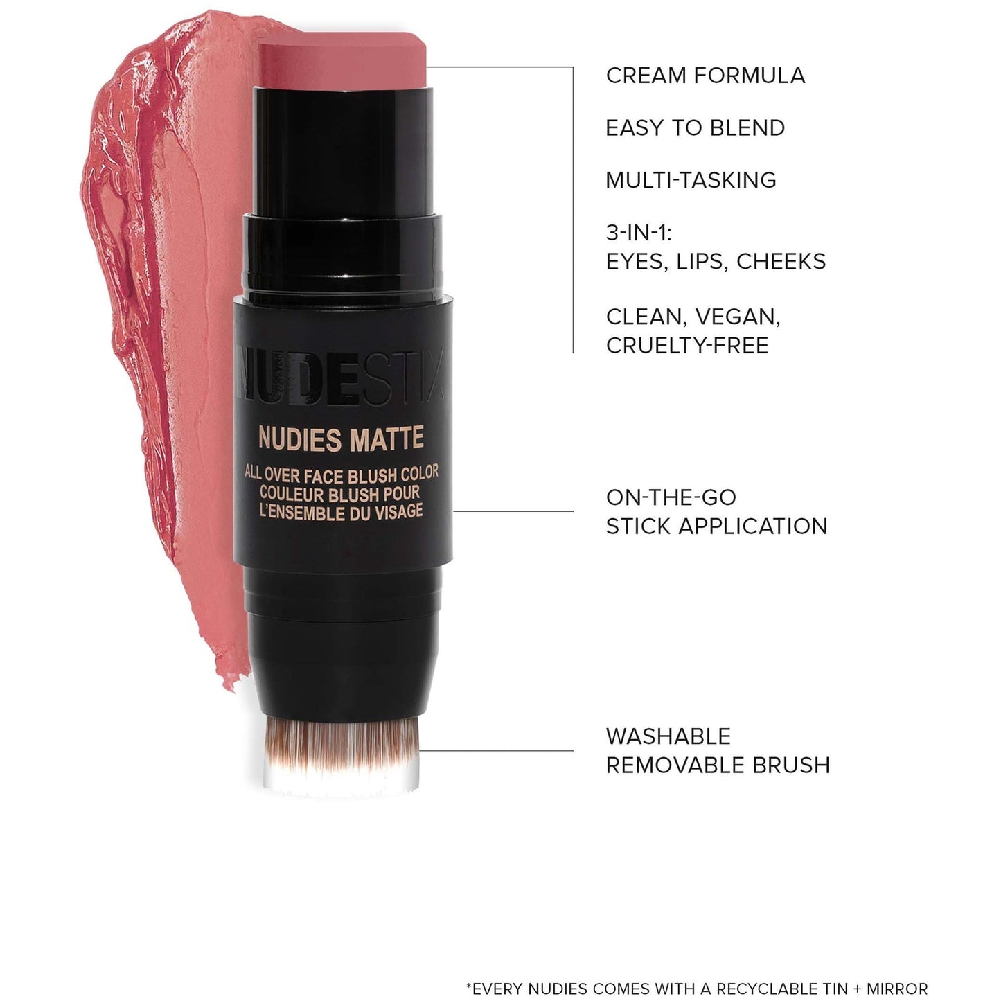 Nudestix NUDIES All Over Face Matte Blush