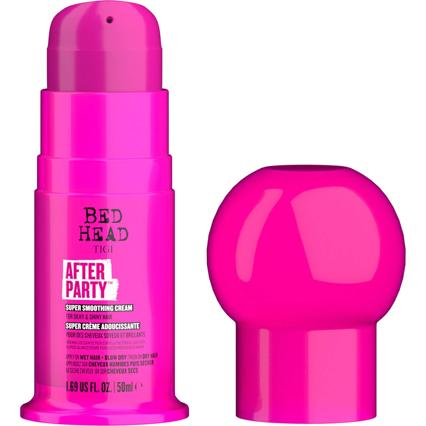 TIGI Bed Head After Party Smoothing Cream for Shiny Hair Travel Size 50ml