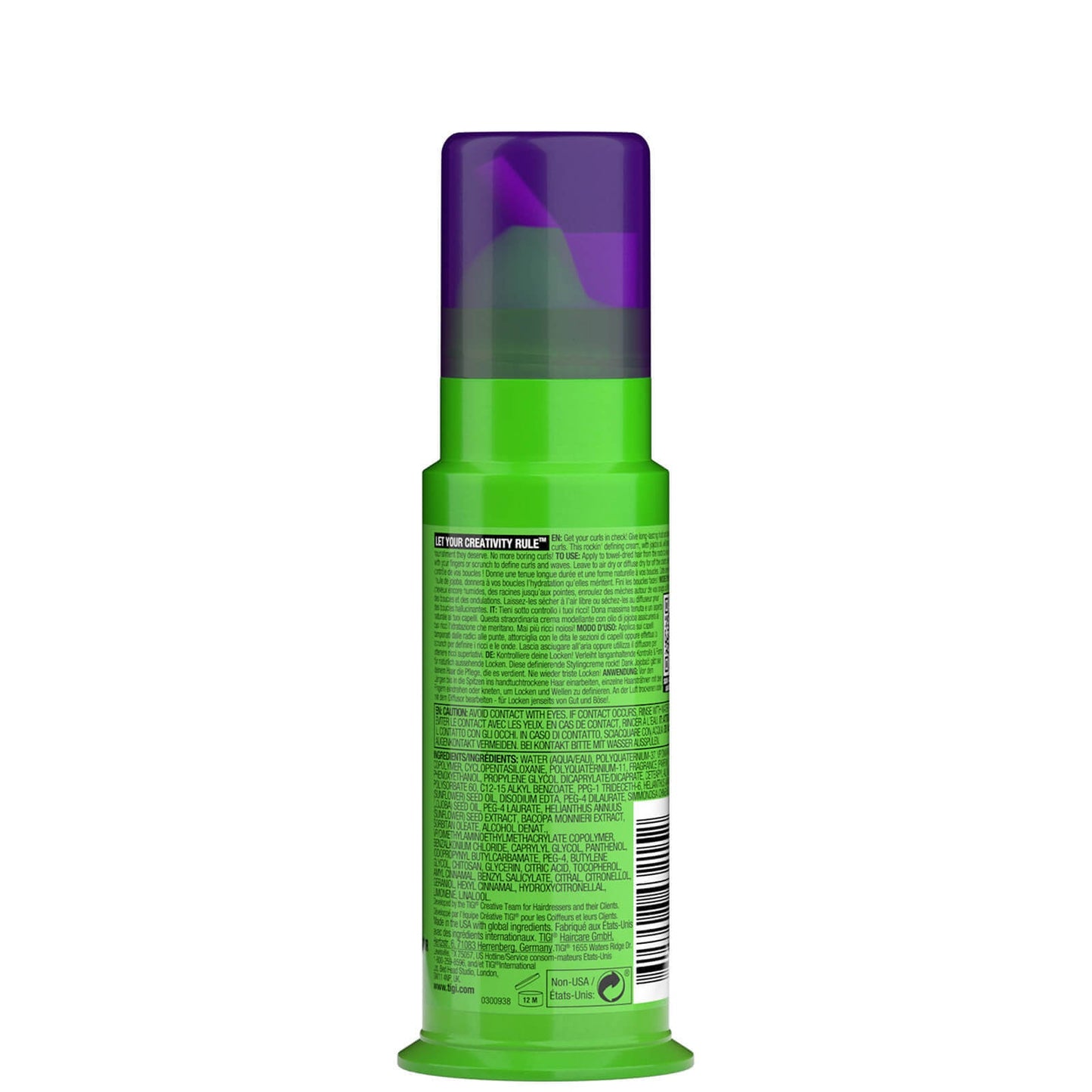 TIGI Bed Head Curls Rock Amplifier Curly Hair Cream for Defined Curls 113ml