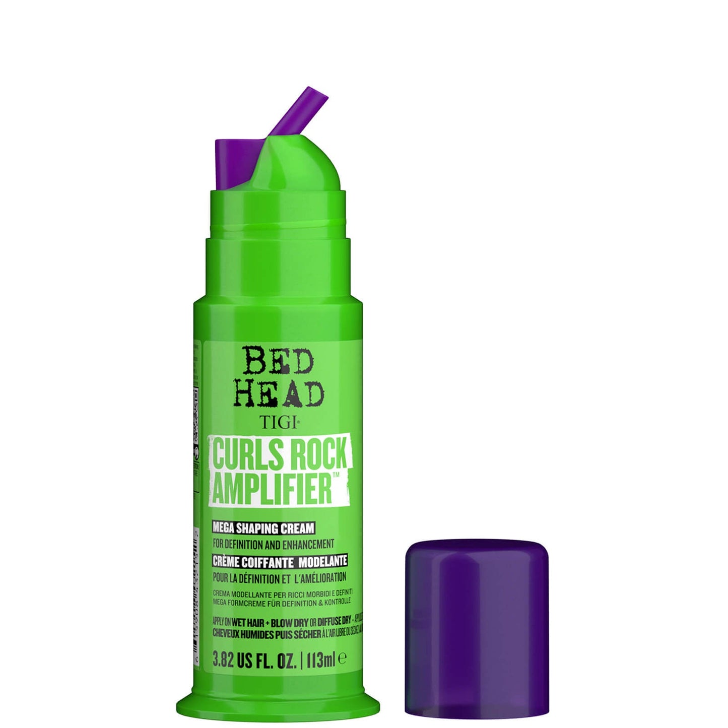TIGI Bed Head Curls Rock Amplifier Curly Hair Cream for Defined Curls 113ml
