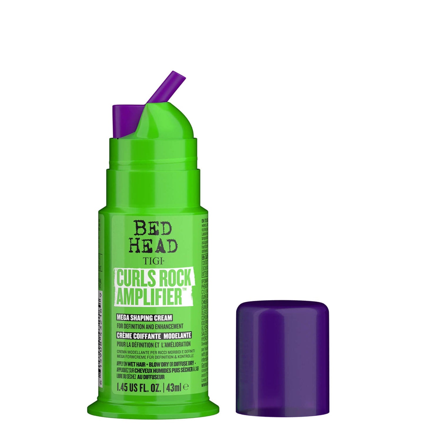 TIGI Bed Head Curls Rock Amplifier Curly Hair Cream Travel Size 43ml