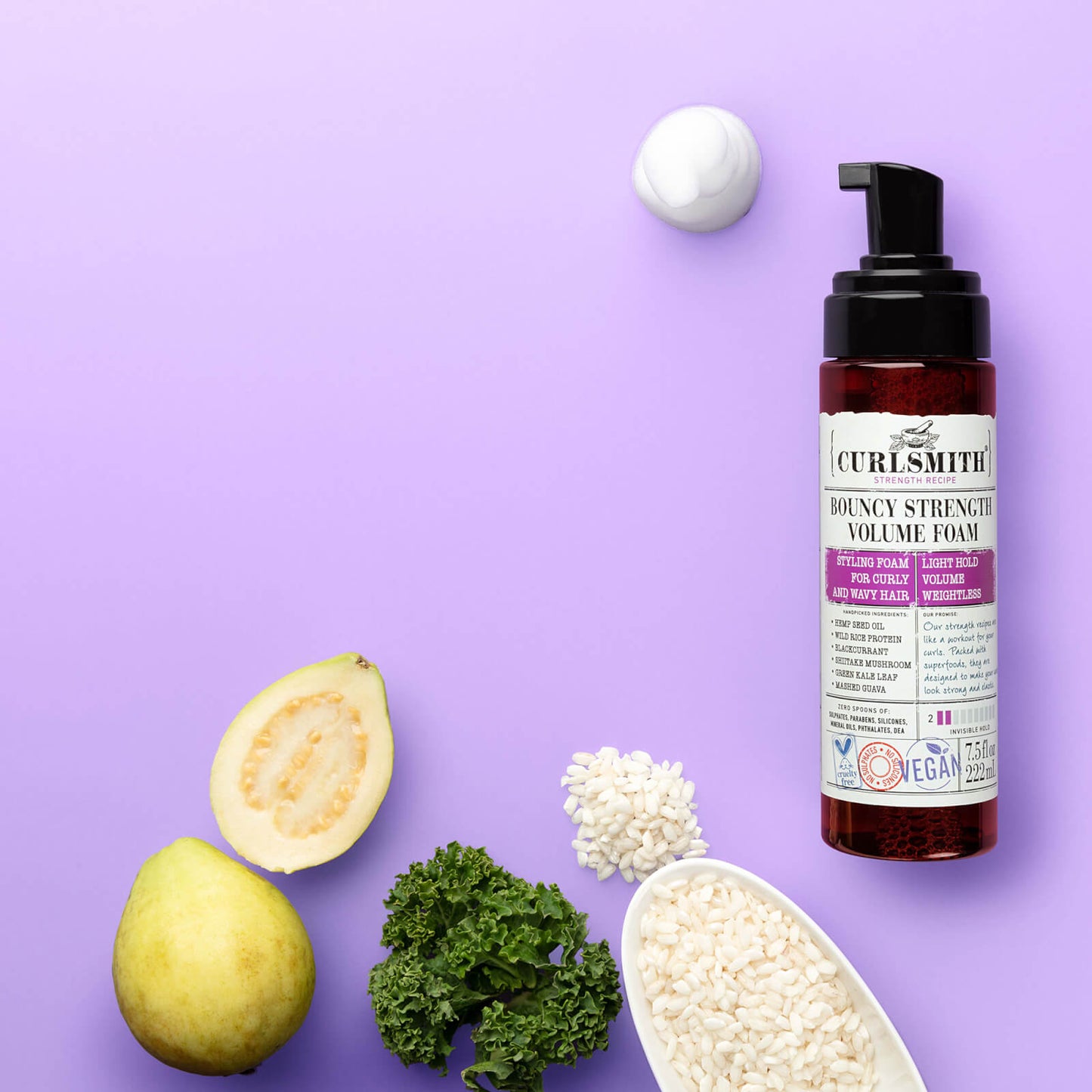 Curlsmith Bouncy Strength Volume Foam