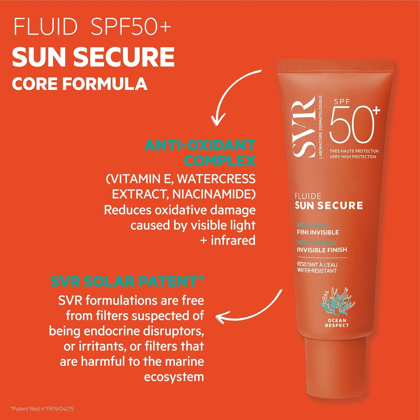 SVR Sun Secure Fluid Dry-Touch Lotion SPF50+ 50ml