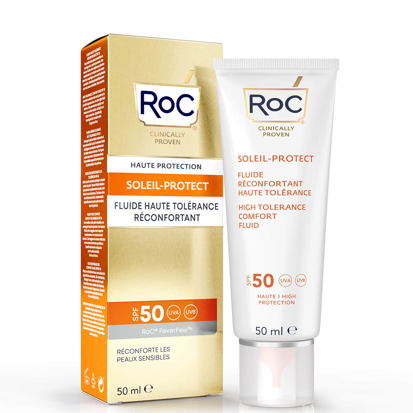 RoC Soleil-Protect High Tolerance Comfort Fluid SPF 50