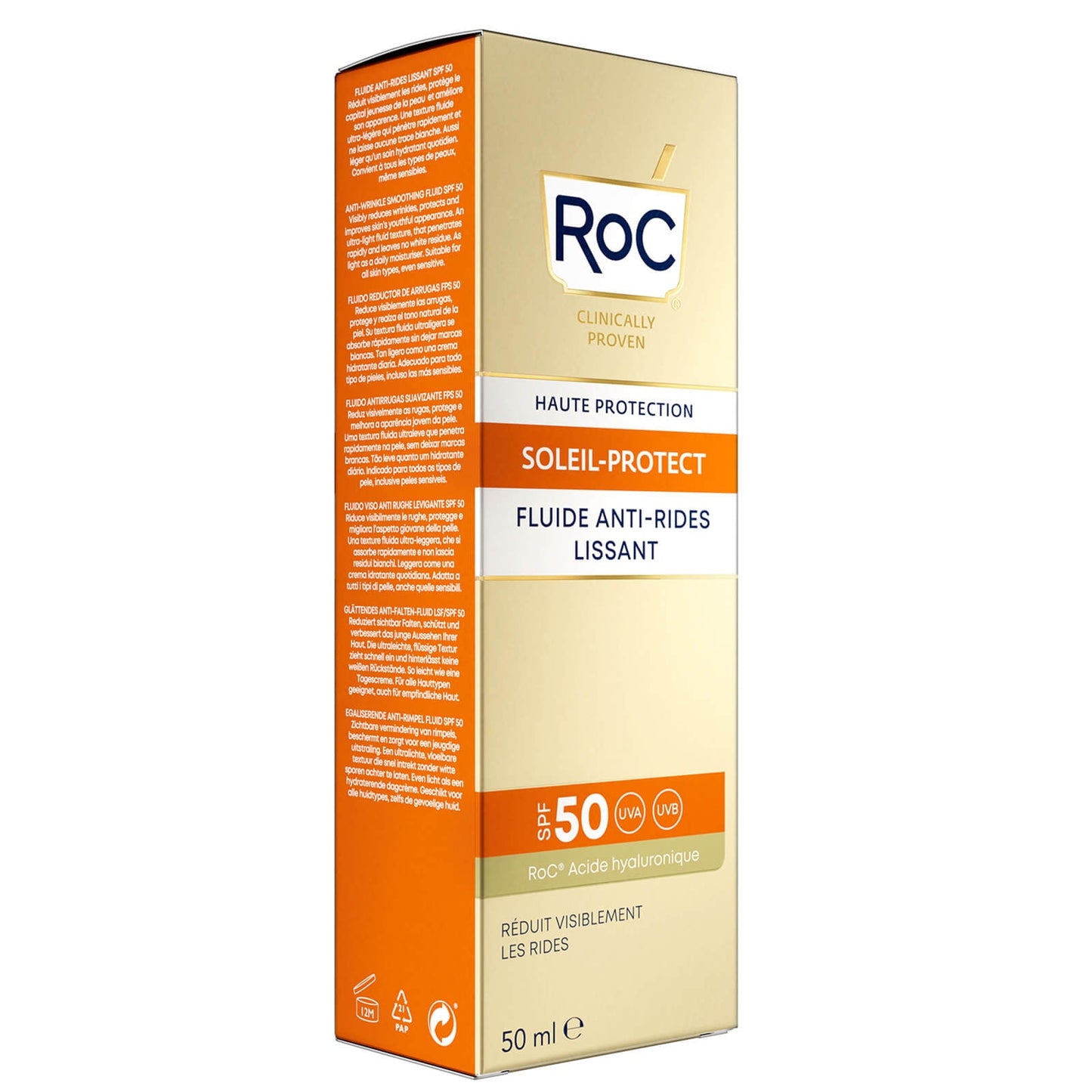 RoC Soleil-Protect Anti-Wrinkle Smoothing Fluid SPF 50