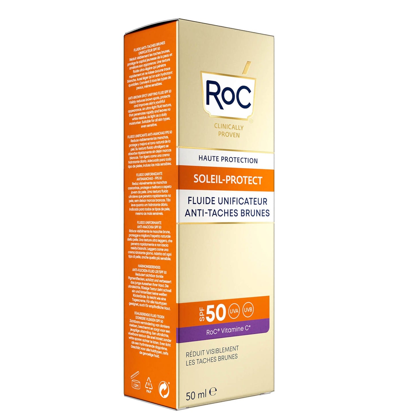 RoC Soleil-Protect Anti-Brown Spot Unifying Fluid SPF 50