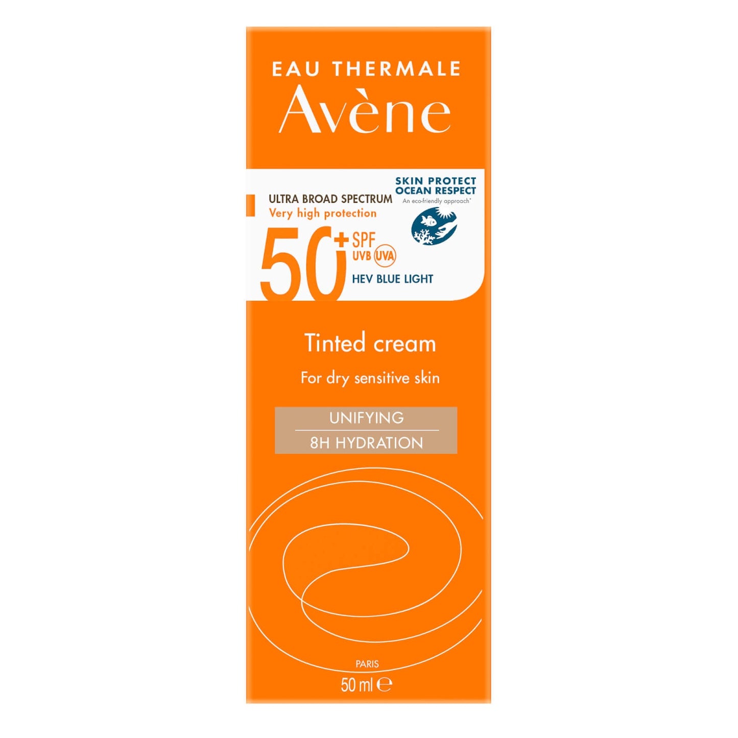 Avène Very High Protection Tinted Sun Cream SPF50+ for Dry Sensitive Skin 50ml