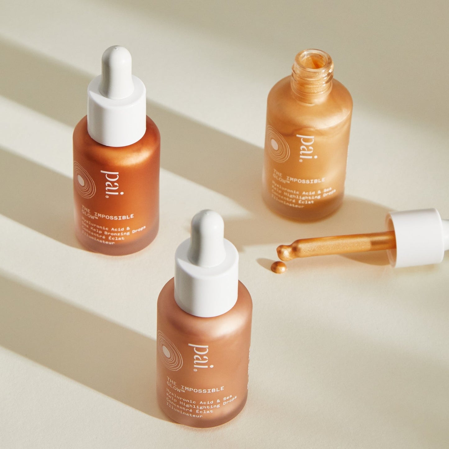 Pai Skincare The Impossible Glow Bronzing Drops - Rose Gold