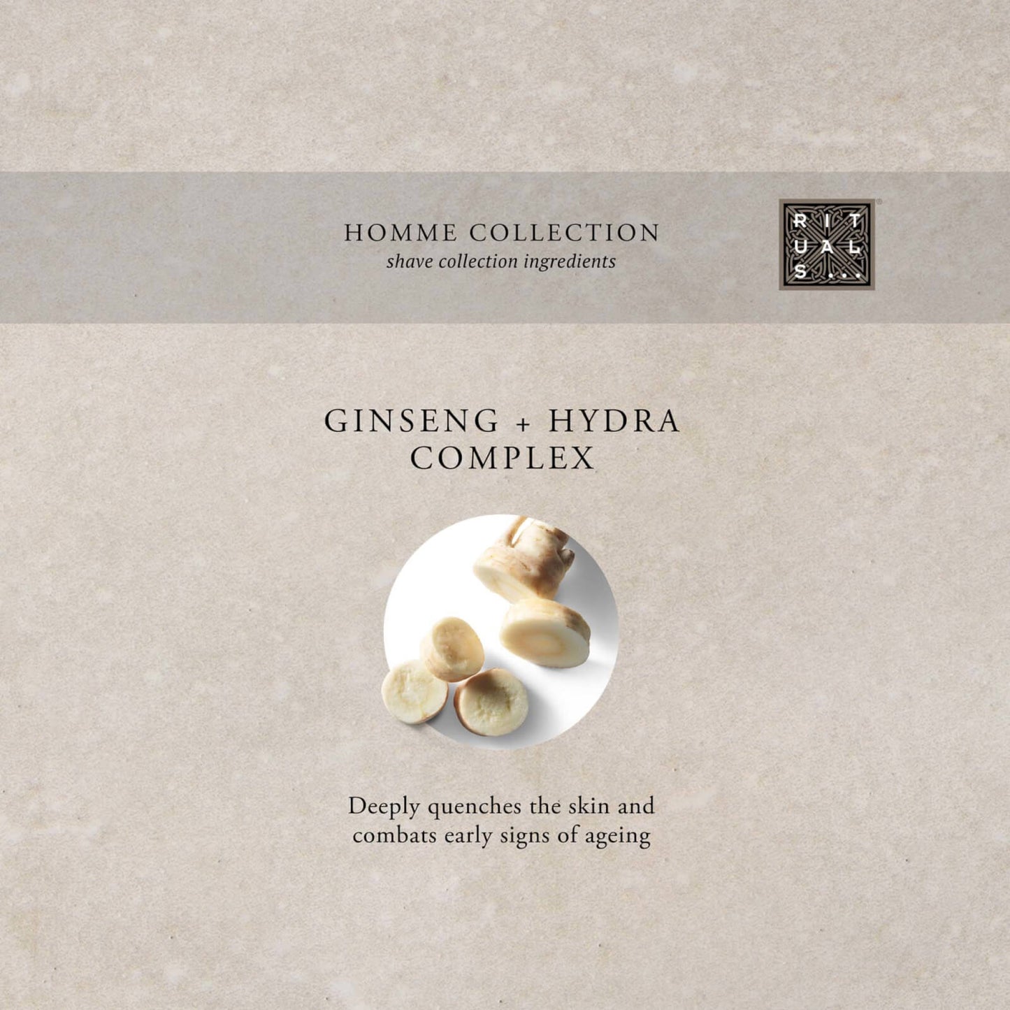 Rituals Homme Collection Ginseng and Hydra Complex Shaving Foam 200ml