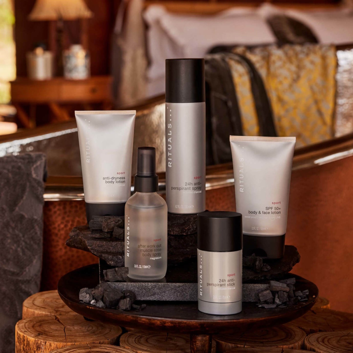 Rituals Sport Collection Refreshing Charcoal & Mint Complex 24H Anti-Perspirant Spray 200ml